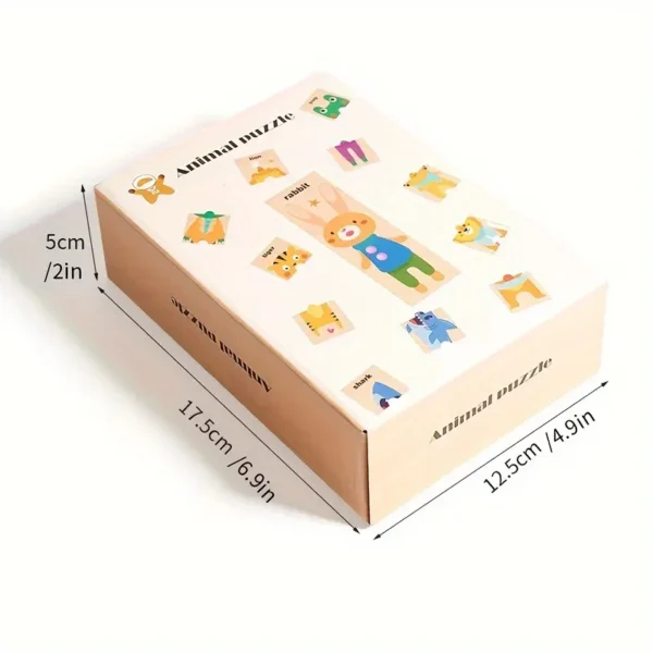Wooden Animal Puzzle Toy
