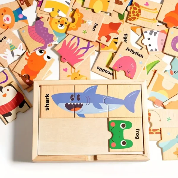 Wooden Animal Puzzle Toy