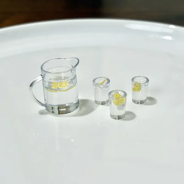 Micro Mini Cute Lemon Cup Set