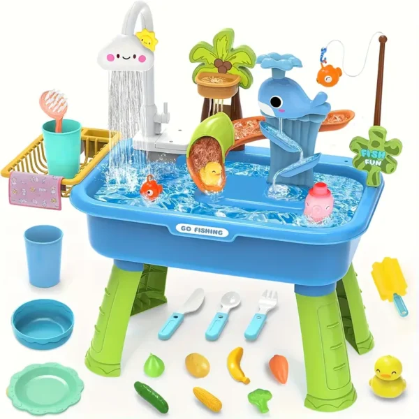 7a0eb216-5a11-4feb-b202-2be0096e33d0.webp Kids Water Table with Electric Pump