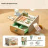 Boy Girl Playing Home Cash Register Set