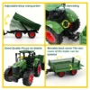 41.91cm Large Farm Tractor and Trailer Set